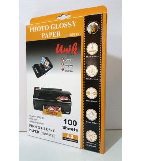 فتوگلاسه 130 گرم A3 - Unik