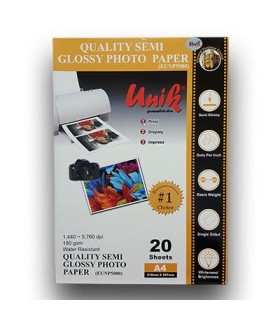 فتومات ضد آب 180 گرم A4 - Unik