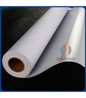 رول PVC پوستر پشت خاکستری اکوسالونت 180 گرم عرض 91 سانت 50 متر