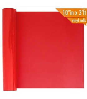 برچسب حرارتی قرمز عرض 51 سانتی متر - متری