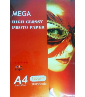 فتوگلاسه 160 گرم 100 برگی A4