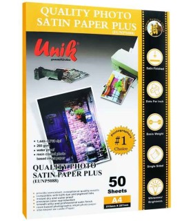 فتو ساتین 260 گرم A4 - Unik