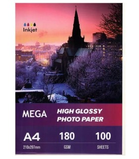 فتوگلاسه 180 گرم A4 - Mega