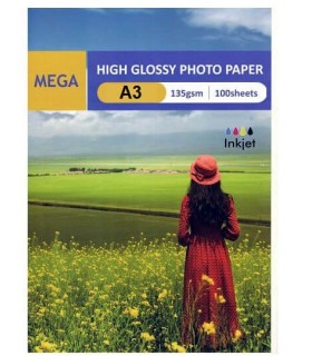 فتوگلاسه 135 گرم A4 - Mega