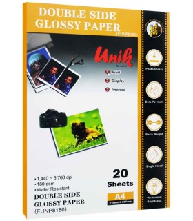 فتوگلاسه 180 گرم دورو A4 - Unik