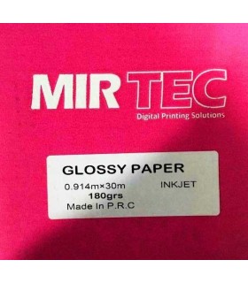 رول فتوگلاسه 180 گرم عرض 91.4