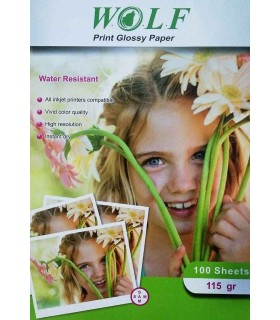 فتوگلاسه 115 گرم A4 - Wolf