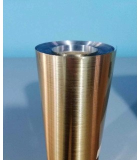 رول متالایز گلد خش دار - عرض 106