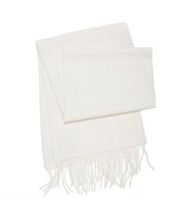 شال زنانه سابلیمیشن - سفید