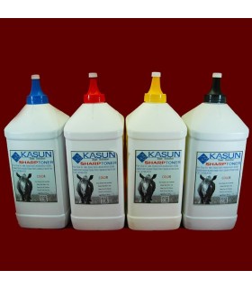 ست تونر رنگی کپی شارپ کیسان KASUN