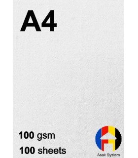 کاغذ کتان 100 گرم A4 - صدبرگی