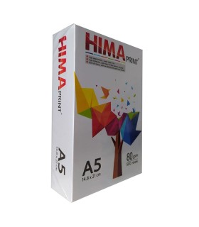کاغذ تحریر 80 گرم هیما سایز Hima A5