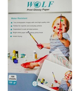 فتوگلاسه 150 گرم A4 - Wolf