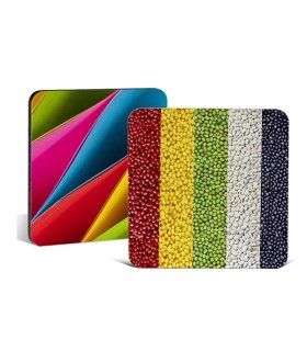 زیر لیوانی ام دی اف مربع سابلیمیشن تبلیغاتی