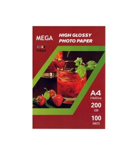 فتوگلاسه 200 گرم A4 - Mega