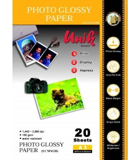 فتوگلاسه 180 گرم A3 - Unik