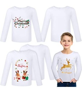 تی شرت سابلیمیشن بچگانه آستین بلند