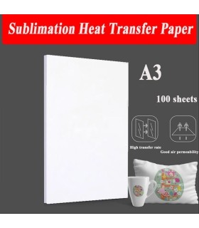 کاغذ سابلیمیشن 100 برگی A3