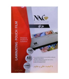 شیت لمینیت 125 میکرون براق NAC - A3