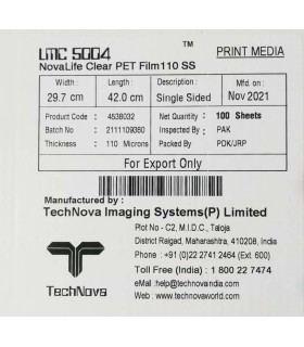طلق ترنسپرنت جوهر افشان | Transparent Film A3