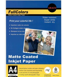 کوتد 130 گرم 100برگی FullColors -  A4