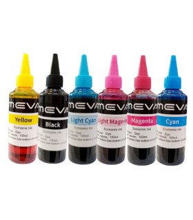 ست جوهر شش رنگ 100 سی سی پرینتر اپسون میوا Meva