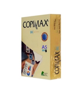 کاغذ رنگی 80 گرم اندونزی A5 - زرد