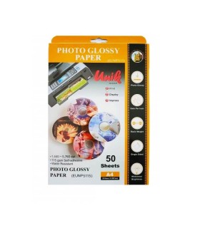 فتوگلاسه 115 گرم پشت چسبدار A4 - Unik