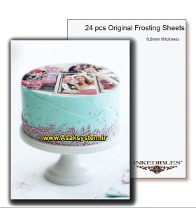 کاغذ خوراکی A4 Inkedibles آمریکایی | کاغذ چاپ کیک A4