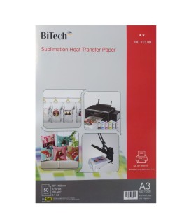 کاغذ سابلیمیشن 100 برگی A3 - Bitech
