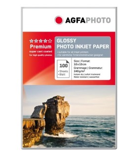 فتوگلاسه 240 گرم 50برگی 10*15 - AGFA