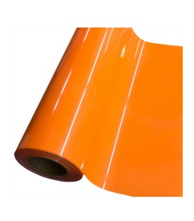 برچسب حرارتی نارنجی نئون عرض 51 سانتی متر - متری