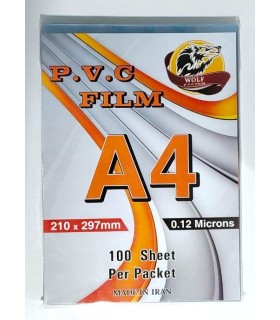 طلق روجلدی 12 میکرون A4 - شفاف