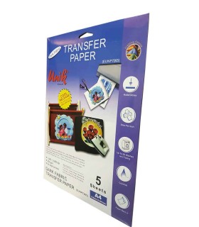 کاغذ ترنسفر تی شرت تیره 190 گرم  A4 - Unik